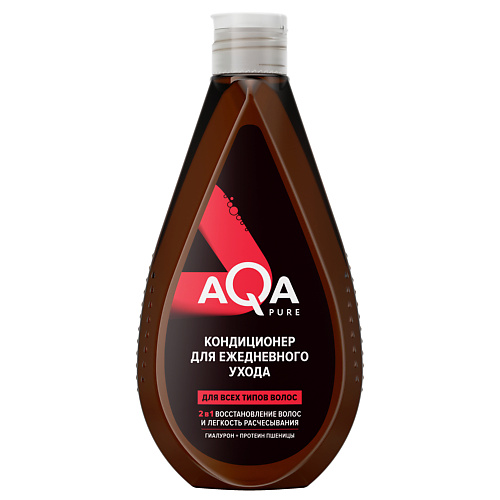 AQA PURE Кондиционер для волос увлажняющий с гиалуроном 400