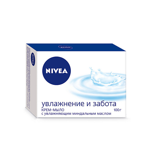 NIVEA Крем-мыло Увлажнение и забота с миндальным маслом