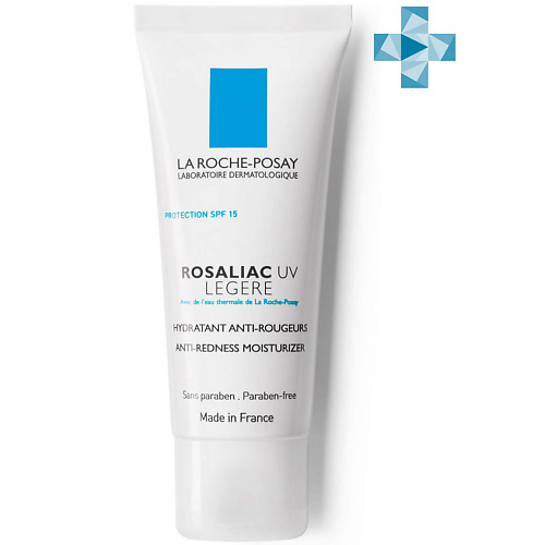 LA ROCHE-POSAY ROSALIAC UV Legere Увлажняющая эмульсия для кожи, склонной к покраснениям SPF 15