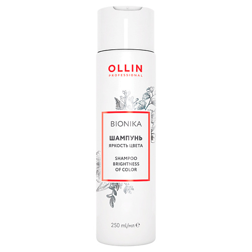 OLLIN PROFESSIONAL Шампунь для окрашенных волос "Яркость цвета" OLLIN BIONIKA