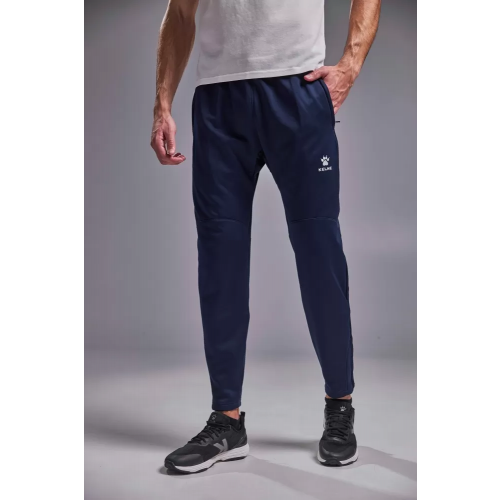 GNU Брюки knitted leg trousers Темно-синий