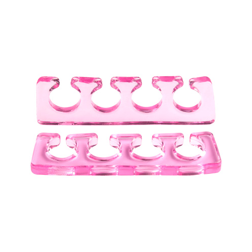 IRISK PROFESSIONAL Расширитель силиконовый для пальцев, 01 прозрачно-розовый 2 шт