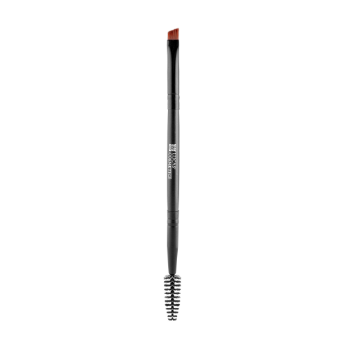 LUCAS COSMETICS Кисть скошенная двойная для бровей
