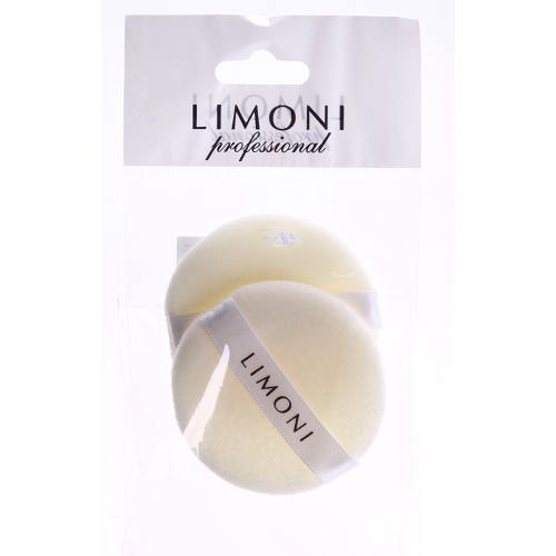 LIMONI Спонж для компактной пудры 2 шт