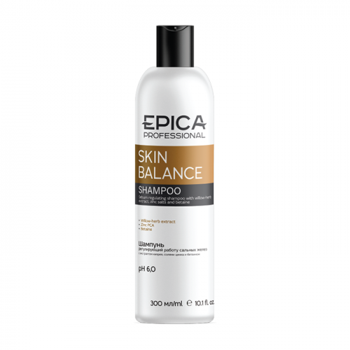 EPICA PROFESSIONAL Шампунь регулирующий работу сальных желез / Skin Balance 300 мл