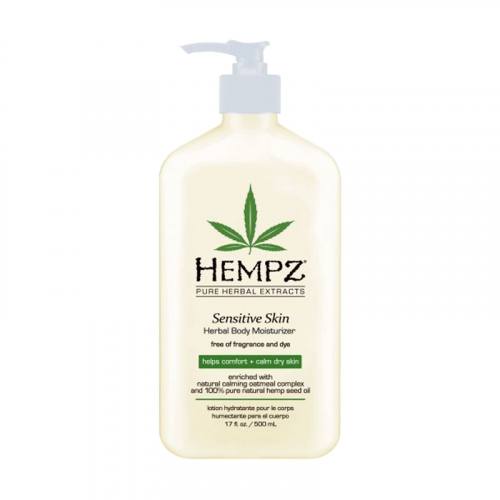 HEMPZ Молочко увлажняющее для тела Чувствительная кожа / Sensitive Skin Herbal Moisturizer 500 мл
