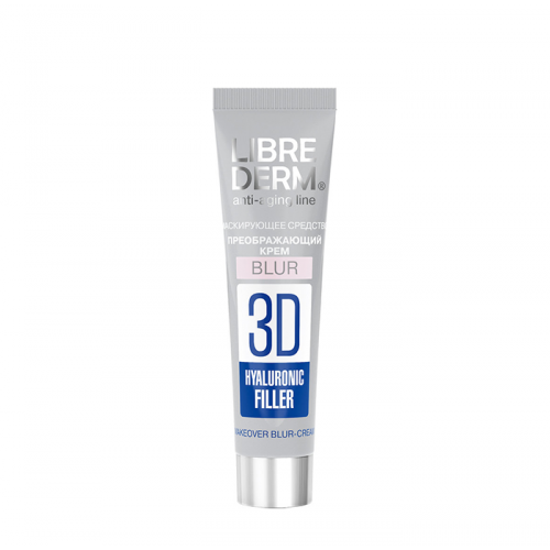 LIBREDERM Крем-blur преображающий 3D филлер для лица / HYALURONIC 15 мл