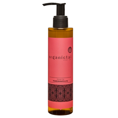 ORGANIC TAI Гель бессульфатный для душа Гранат и инжир / HOME SPA 200 мл