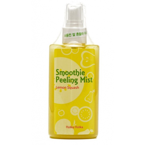 HOLIKA HOLIKA Мист-скатка отшелушивающий с лимоном Смузи Пилинг / Smoothie Peeling Mist Lemon Squash 150 мл