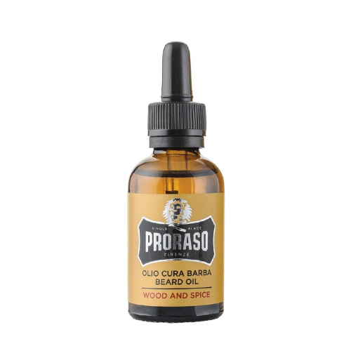 PRORASO Масло разглаживающее для бороды / WOOD AND SPICE 30 мл