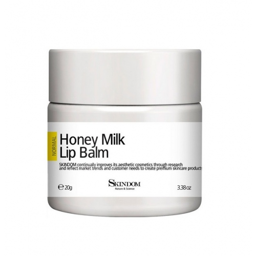 SKINDOM Бальзам медово-молочный для губ / HONEY LIP MILK BALM 20 мл