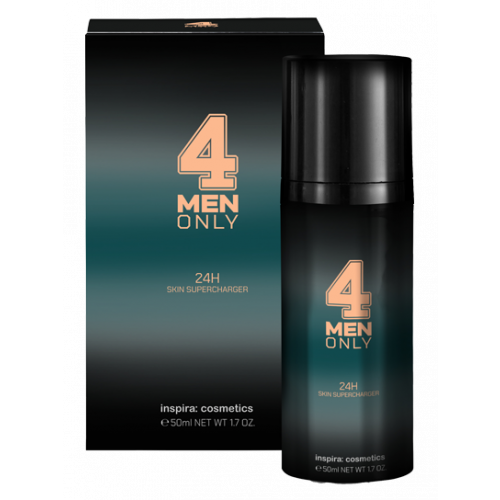 INSPIRA COSMETICS Крем укрепляющий легкий 24-часового действия для лица / 4 Men Only 50 мл