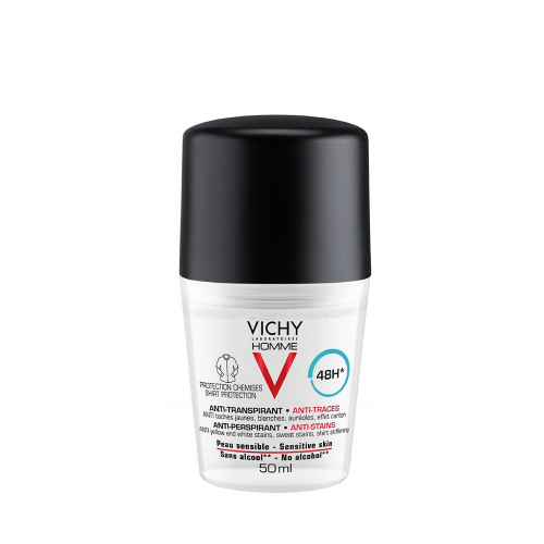 VICHY Дезодорант-антиперспирант против пятен 48 часов / Vichy Homme 50 мл
