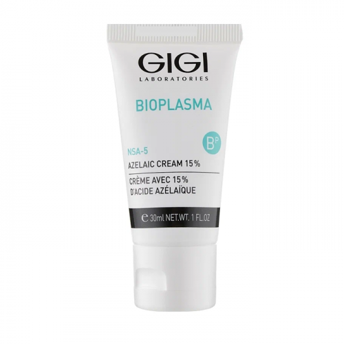 GIGI Крем с 15% азелаиновой кислотой для жирной проблемной кожи / Azelaic Cream BIOPLASMA 30 мл