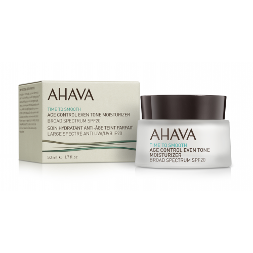 AHAVA Крем увлажняющий, ровный тон и профилактика старения SPF 20 / Time To Smooth 50 мл