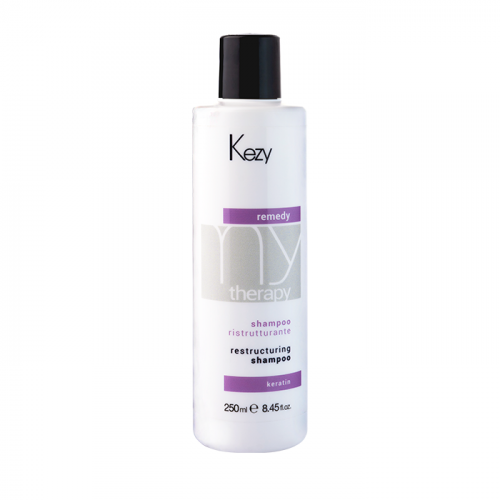KEZY Шампунь реструктурирующий с кератином / Restructuring shampoo 250 мл