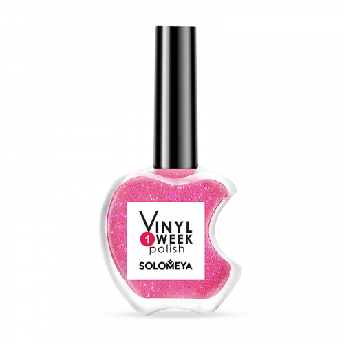 SOLOMEYA 22 лак недельный для ногтей / One Week Vinyl Polish Pink Pearl 13 мл