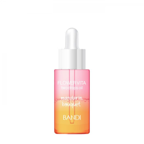 BANDI Масло двухфазное для кутикулы, мандарин / FLOWER VITA TWO DROPS OIL MANDARIN BOUQUET 20 мл