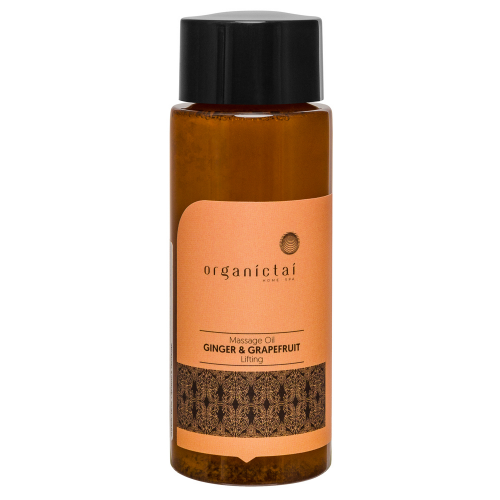 ORGANIC TAI Масло массажное подтягивающее Имбирь и грейпфрут / HOME SPA 100 мл