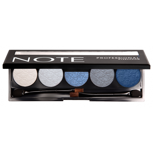 NOTE COSMETICS Тени для век, профессиональная палетка 101 / PROFESSIONAL EYESHADOW 5*2 г