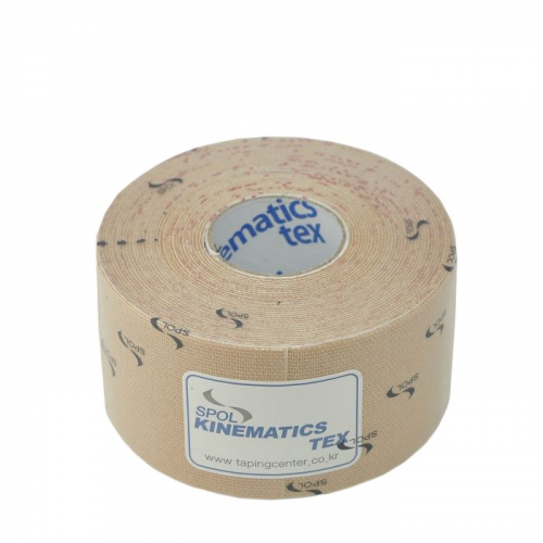 SPOL Кинезио тейп бежевый 3,75 см х 5 м SPOL TAPE
