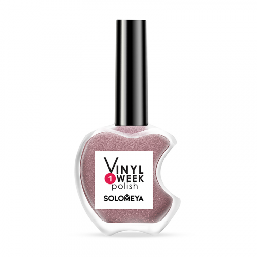 SOLOMEYA 10 лак недельный для ногтей / One Week Vinyl Polish Rose Quartz 13 мл