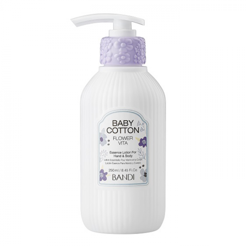 BANDI Лосьон для рук Нежность хлопка / FLOWER VITA ESSENCE LOTION, BABY COTTON 250 мл