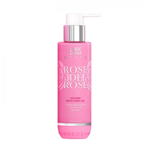 LIBREDERM Тоник-гель детокс возрождающий для лица / ROSE DE ROSE 150 мл