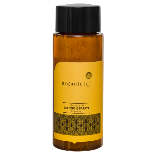 ORGANIC TAI Масло массажное восстанавливающее Манго и папайя / HOME SPA 100 мл