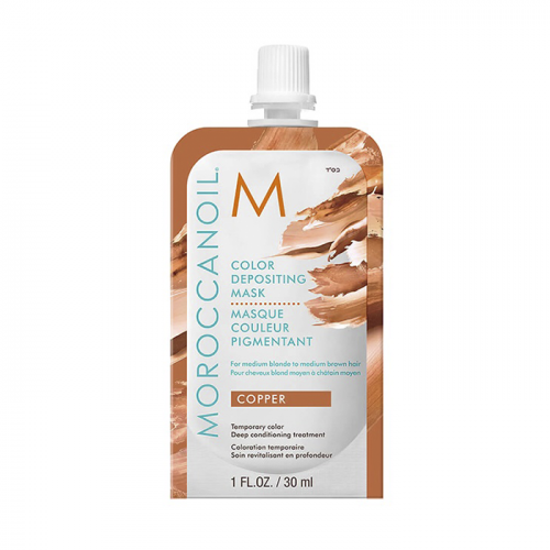 MOROCCANOIL Маска тонирующая для волос, медный / COLOR DEPOSITING MASK COPPER 30 мл