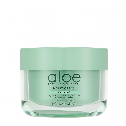 HOLIKA HOLIKA Крем увлажняющий для лица Алоэ Сузинг Эссенс 80% / Aloe Soothing Essence 100 мл