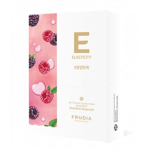 FRUDIA Маска тонизирующая с малиной 10*20 мл