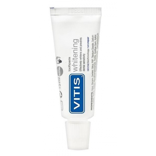 DENTAID Паста зубная отбеливающая Vitis Whitening 15 мл
