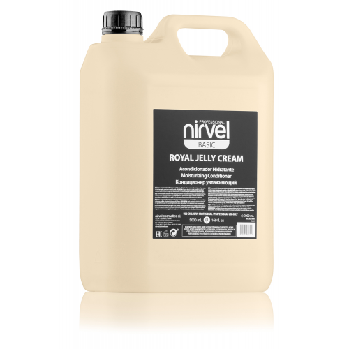 NIRVEL PROFESSIONAL Кондиционер увлажняющий с пчелиным маточным молочком для окрашенных волос / ROYAL JELLY CREAM 5000 мл