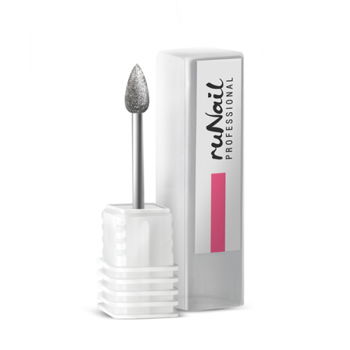 RUNAIL Фреза алмазная d 4,4*9 мм, мелкая насечка