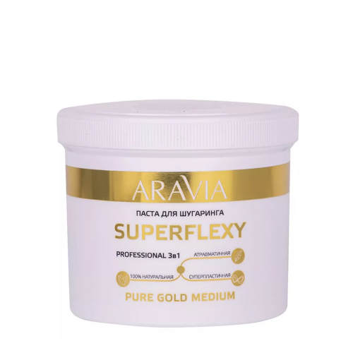 ARAVIA Паста для шугаринга / SUPERFLEXY PURE GOLD 750 г