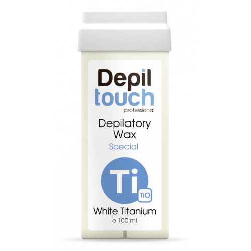 DEPILTOUCH PROFESSIONAL Воск в картридже, белый титан 100 г