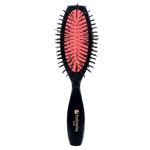 HAIRWAY Щетка Cherry массажная для нарощенных волос 7 рядов