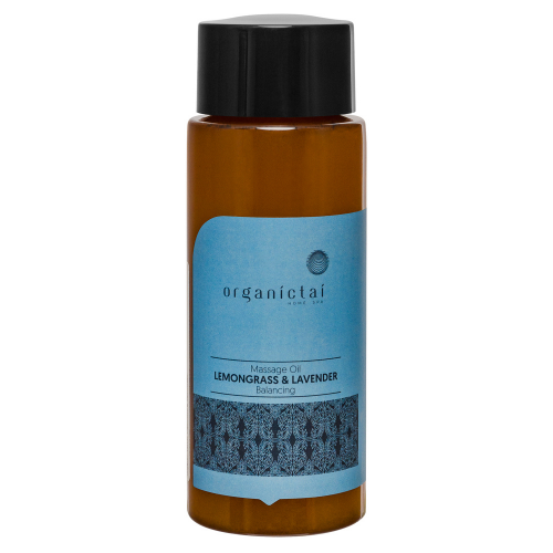 ORGANIC TAI Масло массажное балансирующее Лемонграсс и лаванда / HOME SPA 100 мл