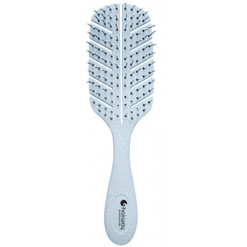 HAIRWAY Щетка ECO Corn массажная, голубая 10 рядов 17 см