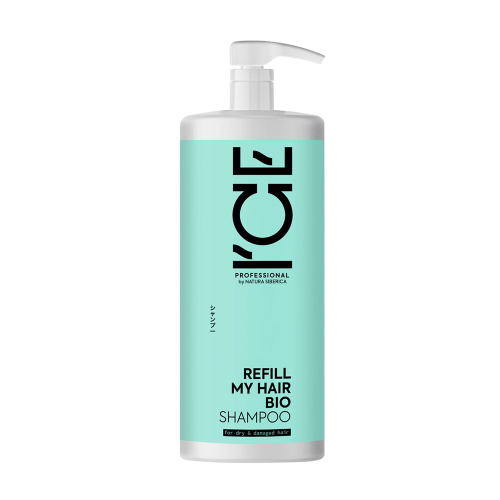 ICE PROFESSIONAL Шампунь для сухих и поврежденных волос / Refill My Hair 1000 мл
