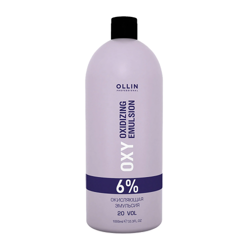 OLLIN PROFESSIONAL Эмульсия окисляющая 6% (20vol) / Oxidizing Emulsion OLLIN performance OXY 1000 мл