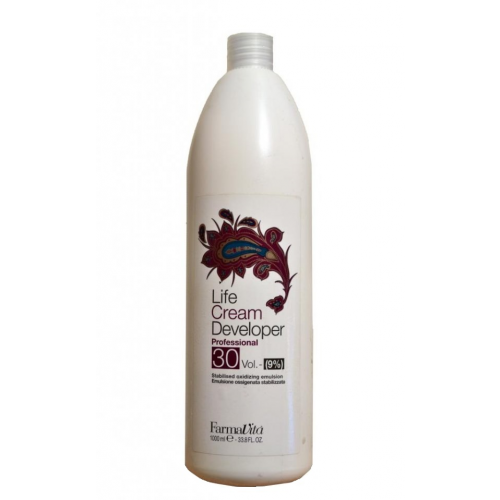 FARMAVITA Крем-окислитель 30vol 9% / LIFE CREAM DEVELOPERS 1000 мл