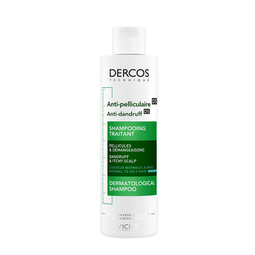 VICHY Шампунь регулирующий от перхоти для жирной кожи головы / Dercos 200 мл