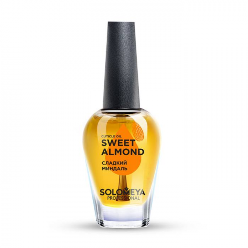 SOLOMEYA Масло с витаминами для кутикулы и ногтей Сладкий миндаль / Cuticle Oil Sweet Almond 9 мл