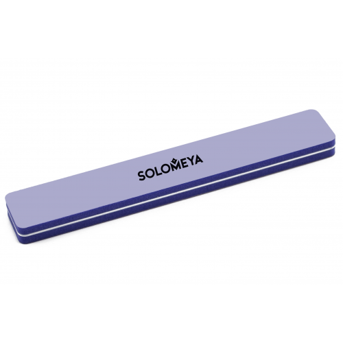 SOLOMEYA Буффер-шлифовщик 80/80, фиолетовый / Square Sanding Sponge Violet