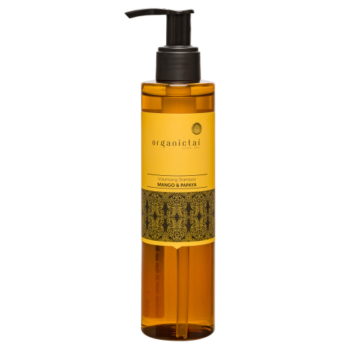 ORGANIC TAI Шампунь бессульфатный для объема волос Манго и папайя / HOME SPA 200 мл