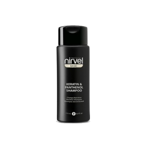 NIRVEL PROFESSIONAL Шампунь питательный с кератином и пантенолом для сухих, ломких и поврежденных волос / KERATIN & PANTHENOL SHAMPOO 250 мл
