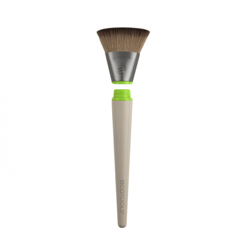 ECOTOOLS Кисть для тональной основы плоская, сменная насадка и ручка / Interchangeables Flat Foundation