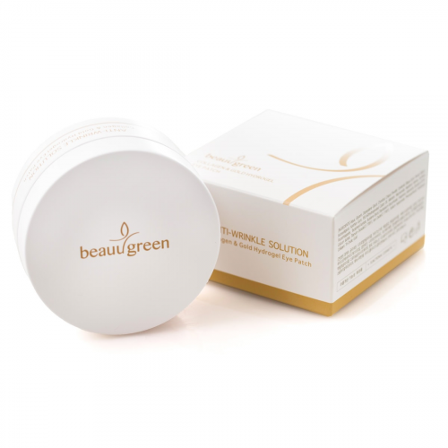 BEAUUGREEN Патчи гидрогелевые с коллагеном для глаз / Hydrogel Collagen & Gold EYE PATCH 60 шт